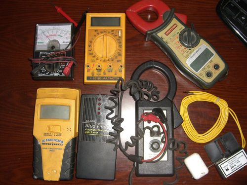 Multimeters @ stud finders **for parts** for sale