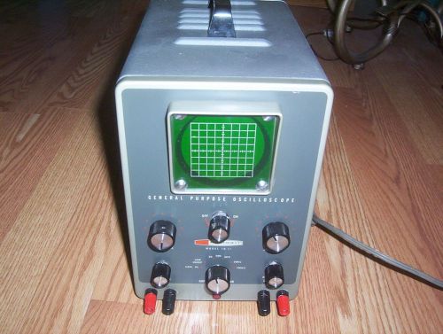 Heathkit general purpose oscilloscope model 1021 electrical equiptment tester
