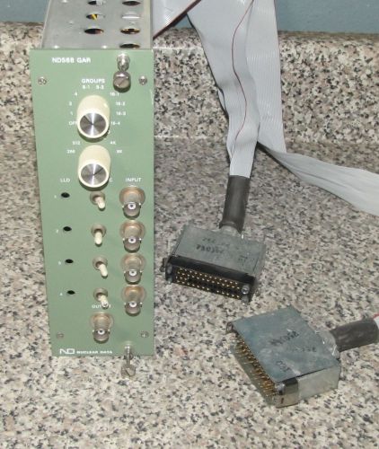 Nuclear data nd nd568 gar  nim bin module plug in for sale