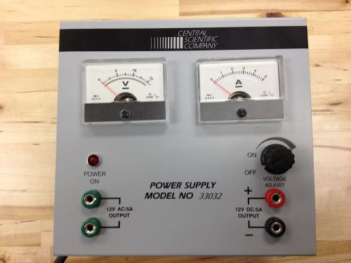 DC Regulated Power Supply by Central Scientific Company