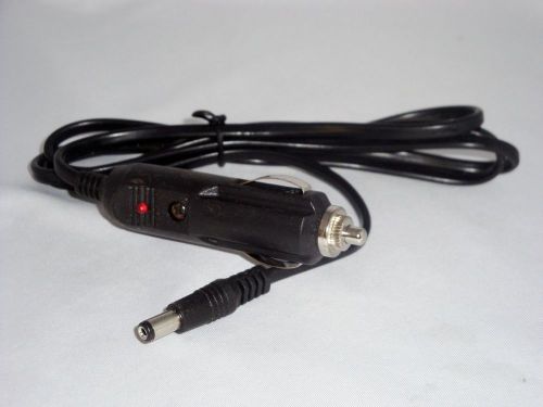 12v car cigarette lighter power supply adapter plug 5.5mm ibarrel plug 12volt dc for sale