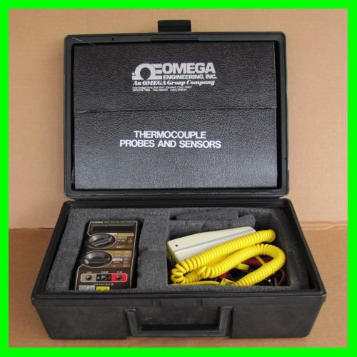 Omega thermocouple probes  and sensors kit type k plus 4 extra probes and other for sale