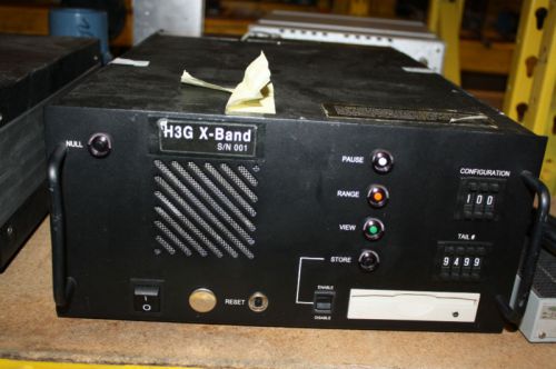 H3G X-BAND CONTROL RADAR
