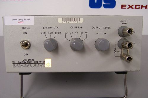 6667m general radio company 1381 random noise generator 2 hz - 50 khz for sale