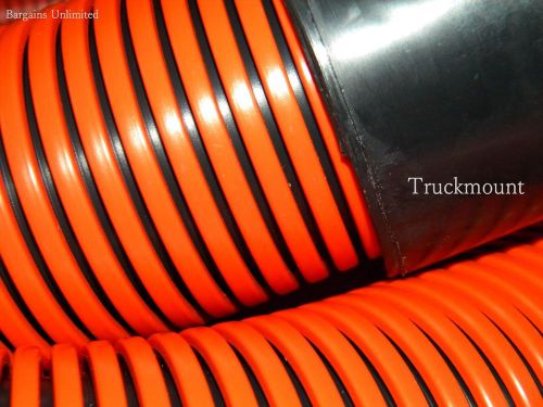 Carpet Cleaning 2 inches High Quality Truckmount Vacuum Hose - Orange -