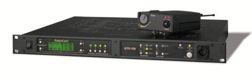 Rts telex btr-700 wireless intercom base station &amp; 4 tr-700 beltpacks = n e w = for sale