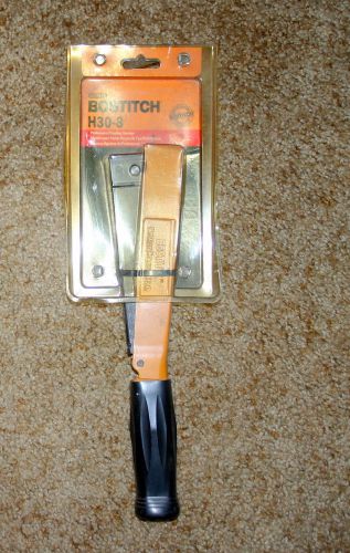 Stanley bostitch h30-8 new stapler hammer tacker crown slammer 3/8&#034; staple for sale