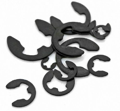 100Pcs 5mm Stainless Steel E-Clip / Snap Ring / Circlip