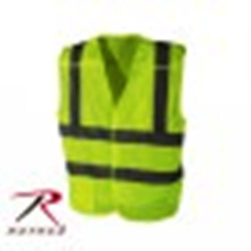 5  point breakaway reflective vest in lime green one size fits most for sale