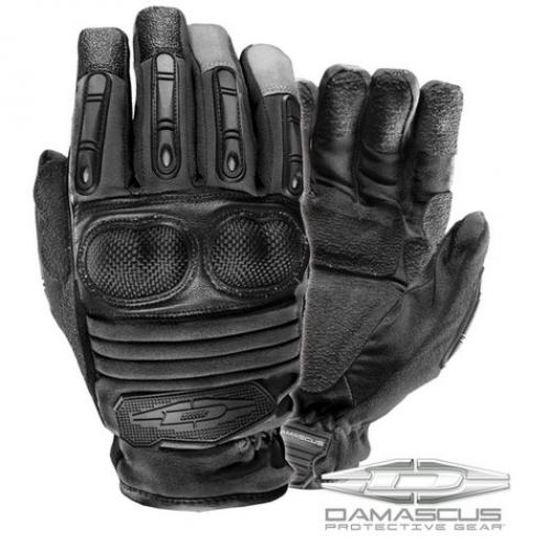 Damascus D90XBXXL Men&#039;s Black D90X Rescue Gloves w/ Hard Knuckles Size 2XL