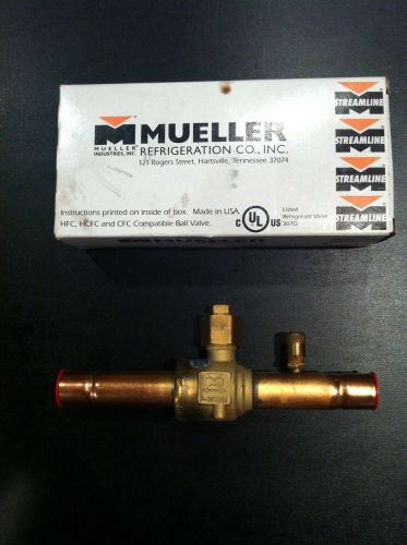 Mueller 3/4&#034; refrigeration ball valve assembly a-17863 for sale
