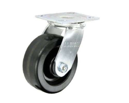 Set of 4 heavy duty albion 16 series phenolic  casters with 6&#034; x 2&#034; wheel for sale