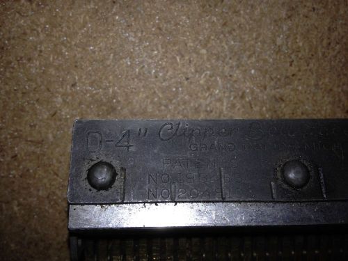 Vintage Clipper Vice Belt Lacer No. 0 - 4 and Almost Complete Box of #3 Hooks
