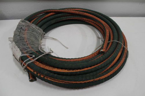 GOODYEAR FABCHEM 1/2&#034; 100&#039; FOOT CHEMICAL SUCTION TRANSFER HOSE 200 PSI 150°