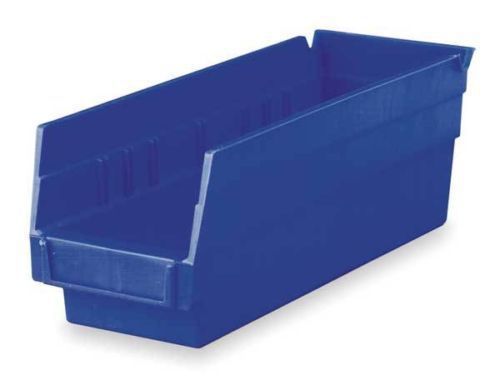 AKRO-MILS 30120BLUE,  Blue Polypro Plastic Shelf Bin(LOWEST PRICE ON EBAY)
