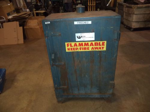 Used Wilray Metal Fabricators Flammable Liquid Storage Cabinet