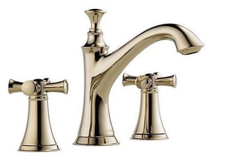 Brizo Baliza Widespread Lavatory Bathroom Faucet 65305LF-PN - Polished Nickel