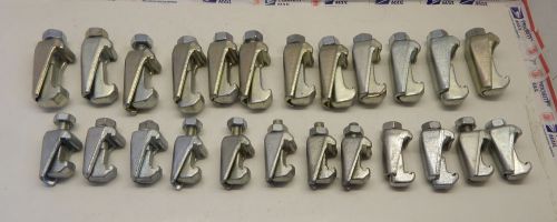 MDC NOR-CAL DOUBLE CLAW CLAMPS 12 (S) 12 (L) - LOT OF 24