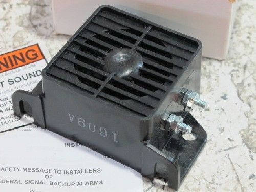 FEDERAL SIGNAL MODEL 254 BACK-UP ALARMS, 12 VDC (NEW IN BOX)