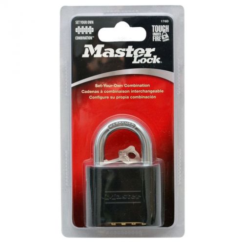 Lot 6 new master locks #178d set-your-own-combination corrosion resistant  brass for sale