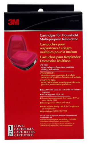 3m replacement cartridge for household multipurpose respirator 60921hb1-a for sale
