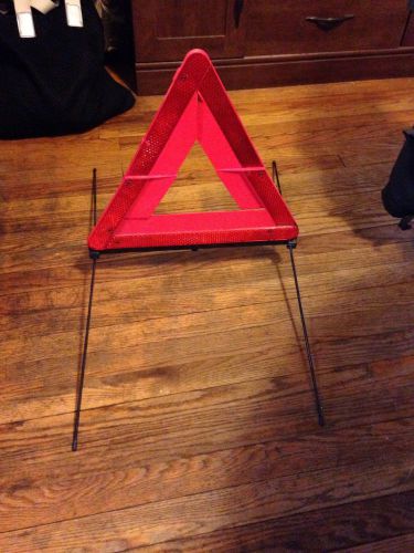 Warning Triangles Emergency Roadside Folding Triangle Reflectors Set Of 3