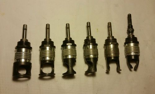 Lot of 6 Zephyr Hi Speed Microstop Countersink Quick Chuck  Aircraft Tool