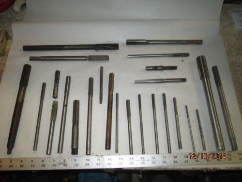 MACHINIST TOOLS LATHE MILL Large Lot of Machinist Reamer s