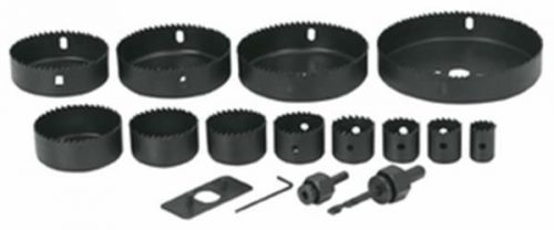 18 PC. Hole Saw Set:New/Sealed in Box