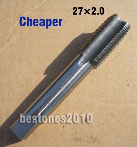 Lot 1pcs Metric HSS(M2) Plug Taps M27 M27x2.0mm Right Hand Machine Tap Cheaper