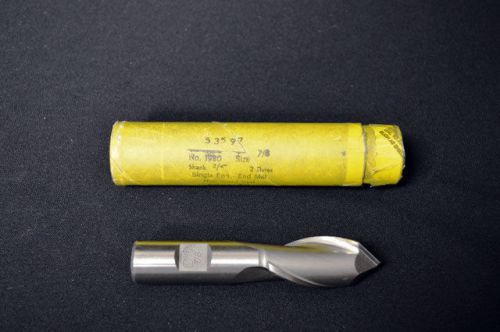 Morse cutting tools 53597 list no. 1980 drill - mill 7/8&#034; / 2 flute / single end for sale