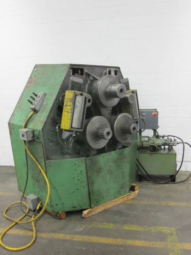 [1] pullmax heavy duty vertical / horizontal angle bending rolls -used - am10113 for sale