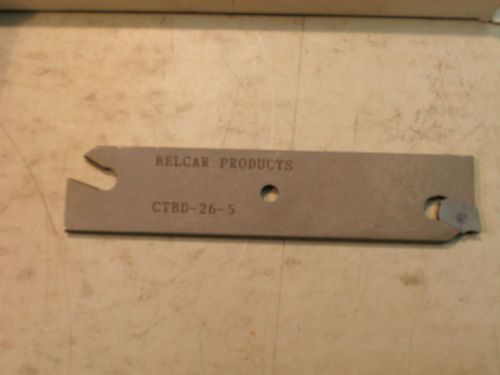 BELCAR CTBD-26-5 CUTOFF BLADE AND INSERT