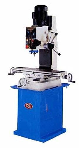 32&#034; tbl 1.5hp spdl rong fu rf-45 geared head mill/drill vertical mill, 1-1/2hp, for sale