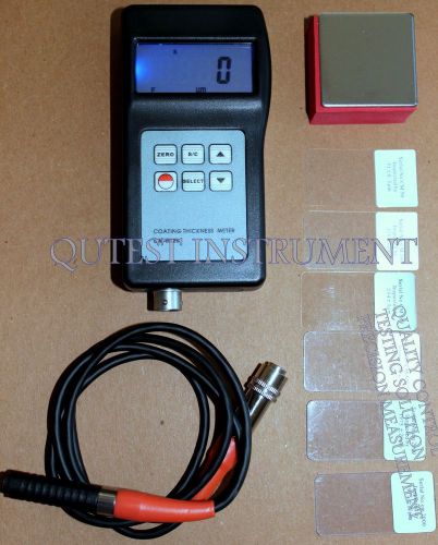 Digital coating film paint thickness gauge nonmagnetic on magnetic 5000um 200mil for sale