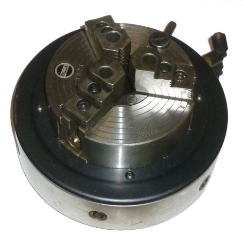 5&#034; autoblok type onca 3-jaw self contained pneumatic chuck for sale