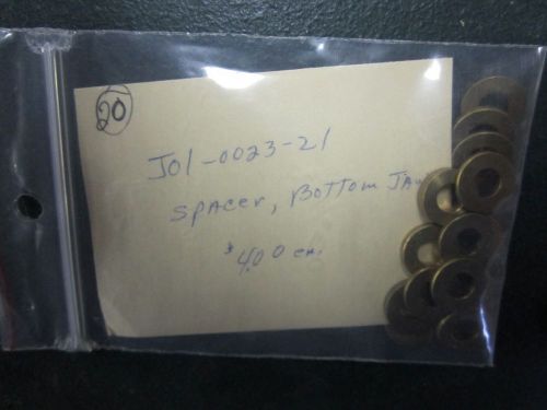 Shanklin Wrapper Bottom Jaw Spacer Pt# J01-0023-21