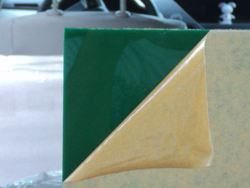 Opaque GREEN Cast Acrylic plexiglass Sheets -  25 1/2&#034; x 25 1/2&#034; x 1/8&#034; Thick