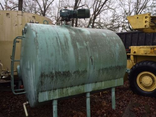 1000 gallon stainless steel jacketed mix tank for sale