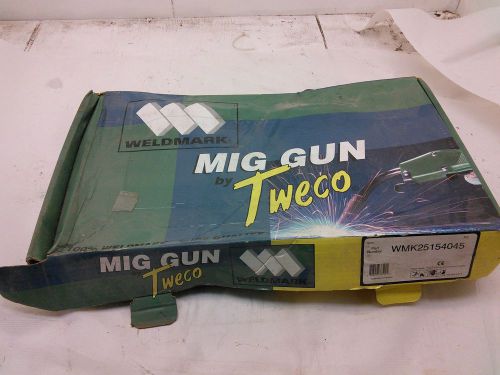 Tweco Wmk25154045 250 Amp W/Tweco Plug WELDING MIG GUN HAS COSMETIC DAMAGE &amp; BOX