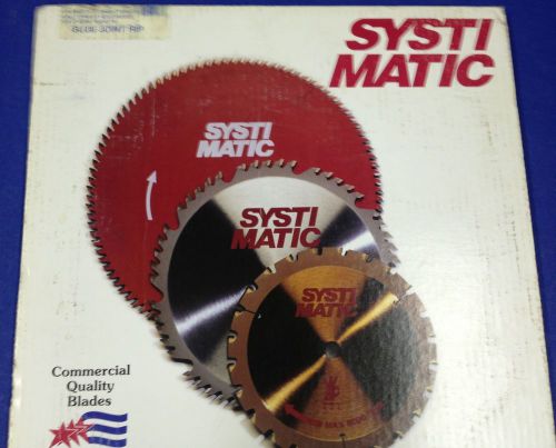 14&#034; Systimatic Glue Joint Rip Saw Blade PT# 1637 ~ 42 Teeth ~ .134/.194 Width