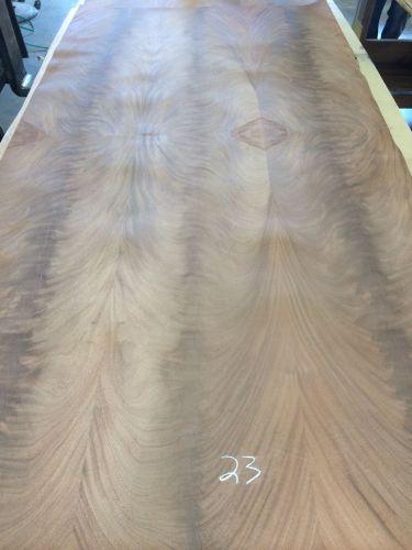 Wood Veneer Crotch Mahogany 48x97 1pcs total 20mil Paper Backed &#034;EXOTIC&#034; CRLM23