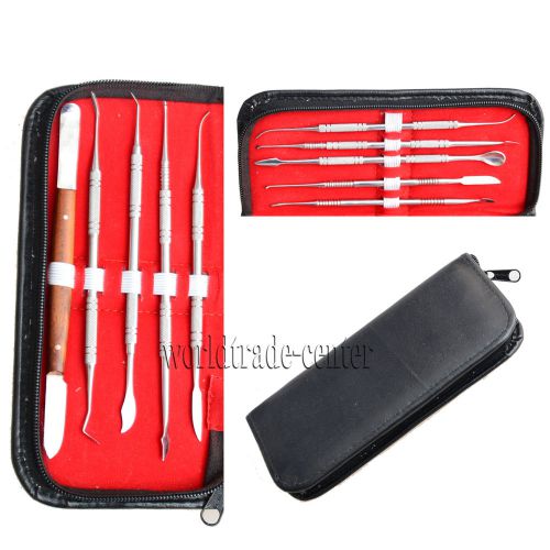 1PC Dental Lab Instrument Stainless Steel Kit Wax Carving Tool Set WLD