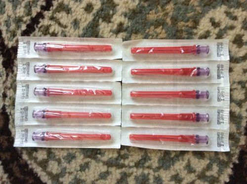 10 Each. BD Blunt Fill Needles - 18G x 1.5&#034; 305211 (Not For Skin Injection)