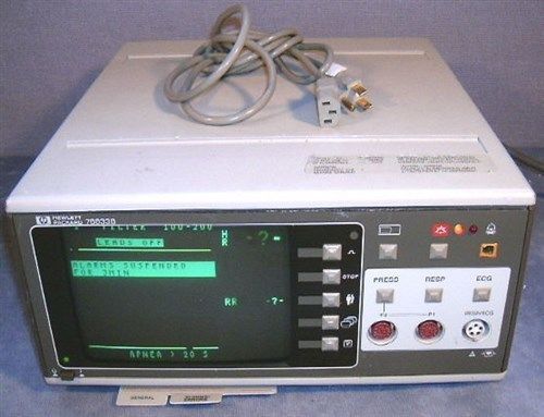 Hewlett packard patient monitor 78833b with cord for sale