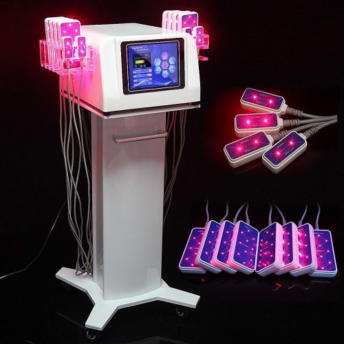635-650NM POWERFUL CELLULITE BODY CARE WEIGHT LOSS 12PADS LIPO LASER FAST SHIP