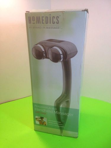 USED- Homedics HHP-350 Percussion Action HANDHELD MASSAGER WITH HEAT
