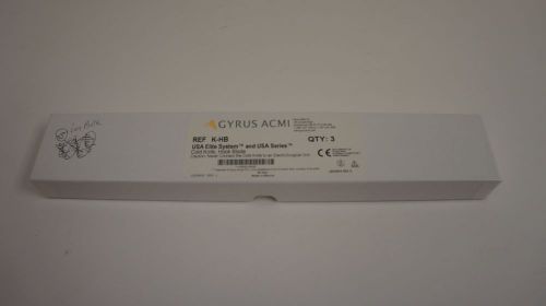 Gyrus Acmi K-HB USA Cold Knife Hook Blade ~ Box of 3
