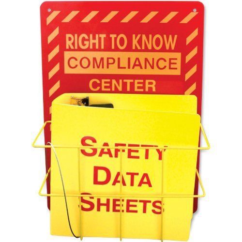 Impact Products Right To Know Center Safety Rack - Red, Yellow (lfp79200)
