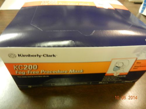 Kimberly Clark 28821 Procedure Visor Mask Blue 25pcs